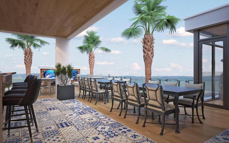 Imagen del bar/restaurante del Hotel Santa Luxury. Foto 1