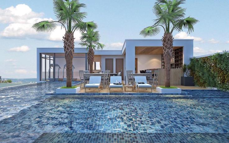 Imagen de la piscina del Hotel Santa Luxury. Foto 19