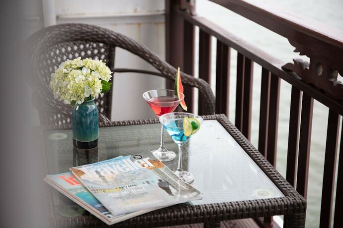 Imagen de la habitación del Hotel Santa Maria Cruises Halong Bay. Foto 27