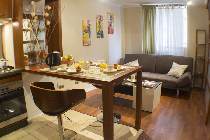 Imagen de la habitación del Hotel Santiago Aparts. Foto 2