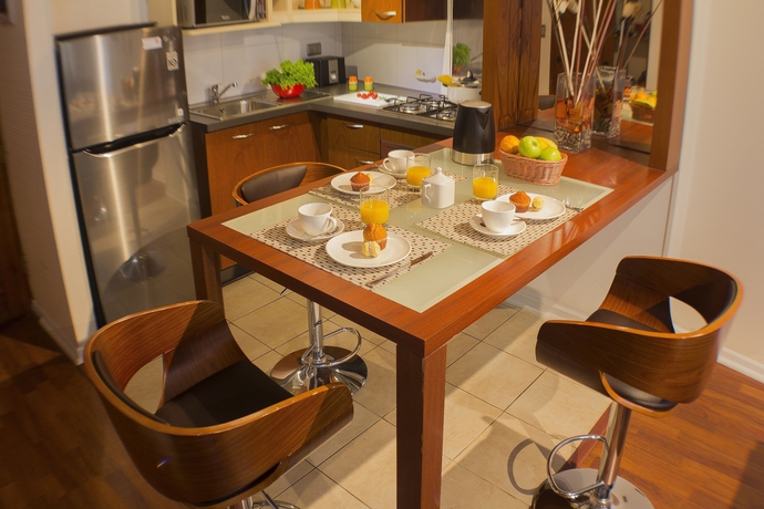 Imagen de la habitación del Hotel Santiago Aparts. Foto 10