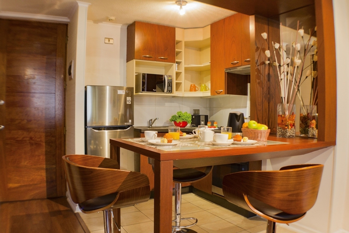 Imagen de la habitación del Hotel Santiago Aparts. Foto 11