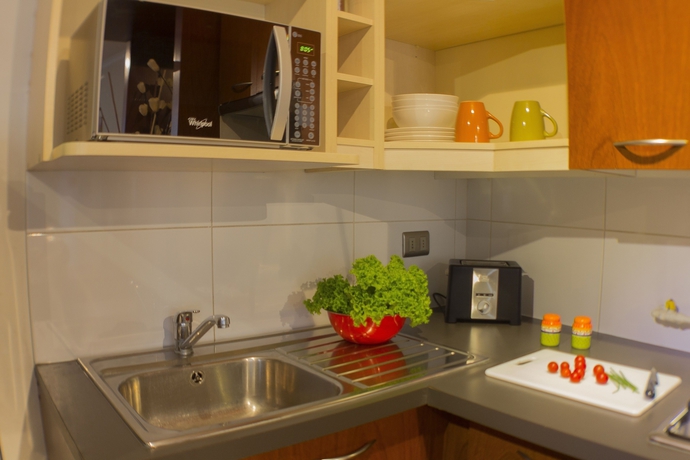 Imagen de la habitación del Hotel Santiago Aparts. Foto 12