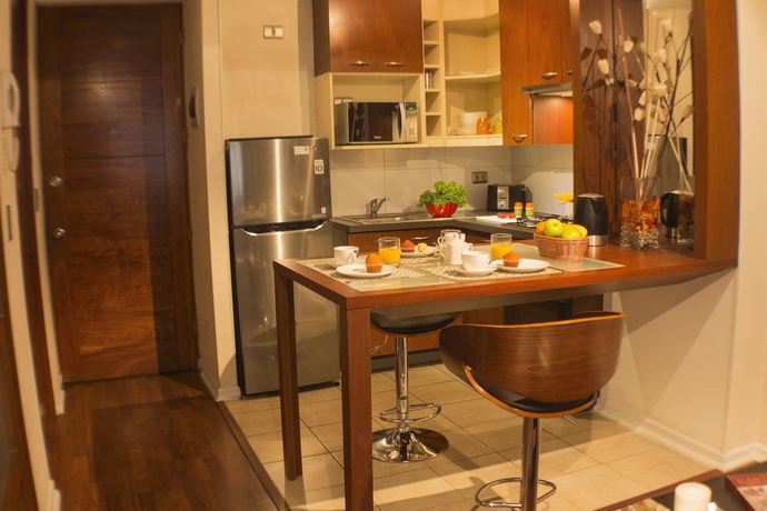 Imagen de la habitación del Hotel Santiago Aparts. Foto 14