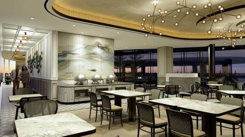 Imagen del bar/restaurante del Hotel Santika Premiere Lampung. Foto 9