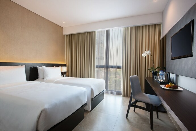 Imagen de la habitación del Hotel Santika Sukabumi. Foto 7