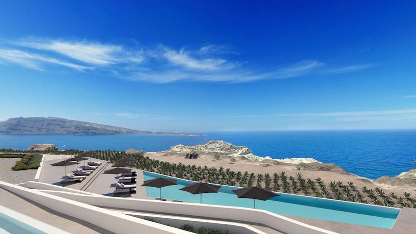 Imagen de los exteriores del Hotel Santo Mine Oia Suites. Foto 8