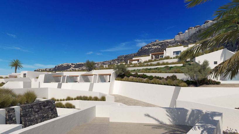 Imagen de los interiores del Hotel Santo Mine Oia Suites. Foto 9