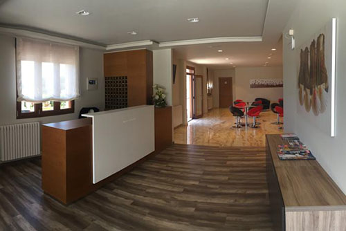 Imagen de los interiores del Hotel Santome. Foto 5