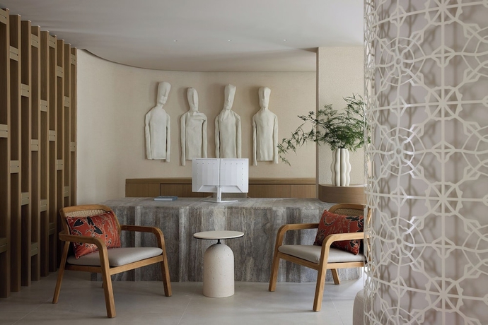 Imagen de los interiores del Hotel Santorini Heart Hotel and Spa. Foto 13