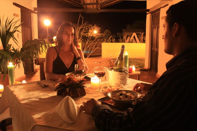 Imagen del bar/restaurante del Hotel Santos de Piedra Barichara. Foto 5
