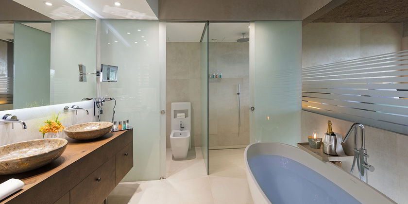 Imagen de la habitación del Hotel Sants Metges. Foto 17