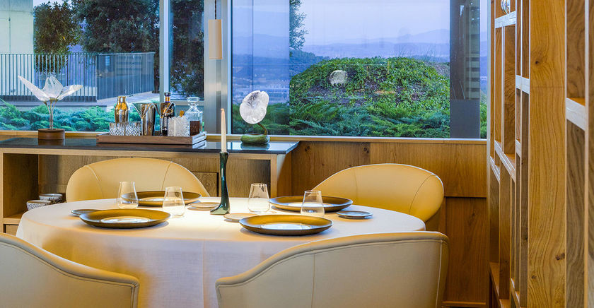 Imagen del bar/restaurante del Hotel Sants Metges. Foto 13