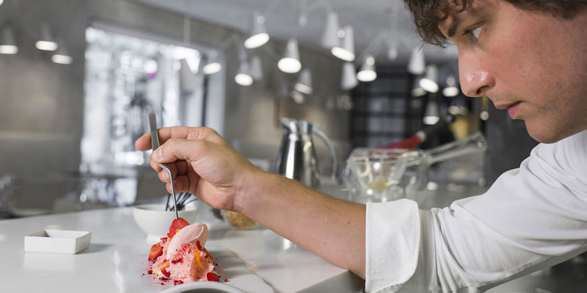 Imagen del bar/restaurante del Hotel Sants Metges. Foto 15