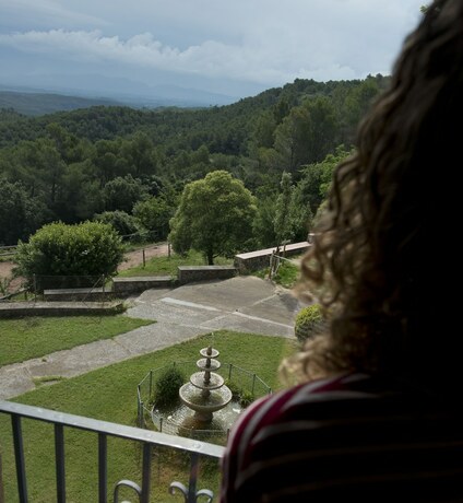 Imagen de la habitación del Hotel Santuari de Terrades. Foto 16