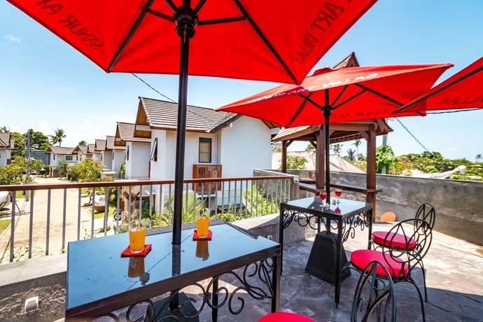 Imagen del bar/restaurante del Hotel Sanur Art Villas. Foto 8