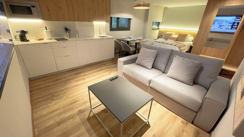 Imagen de la habitación del Hotel Sanxenxo Deluxe Apartamentos. Foto 10