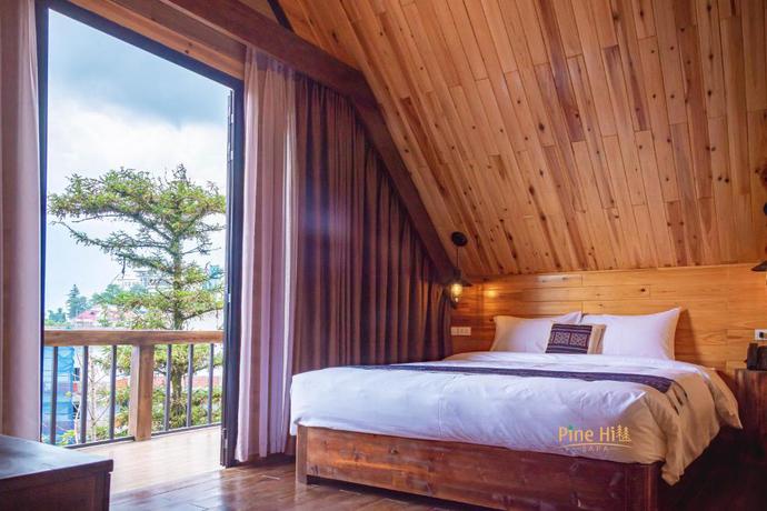 Imagen de la habitación del Hotel Sapa Pine Hill Ecolodge. Foto 12