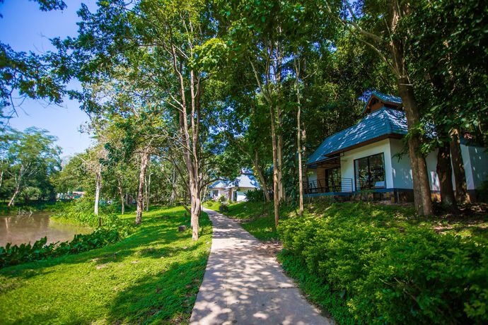 Imagen de los interiores del Hotel Sappraiwan Elephant Resort and Sanctuary. Foto 15