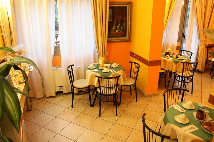 Imagen del bar/restaurante del Hotel Sara, Mil&aacute;n. Foto 2