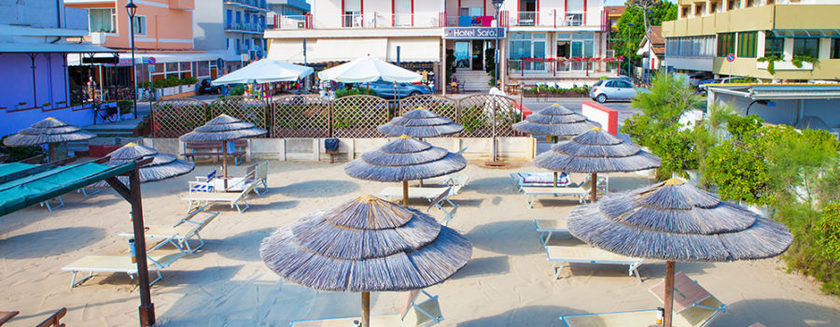 Imagen de los exteriores del Hotel Sara, Rimini. Foto 11
