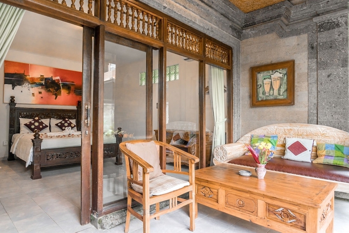 Imagen de la habitación del Hotel Sari Bamboo Bungalows. Foto 6