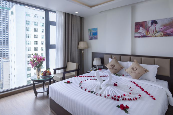 Imagen de la habitación del Hotel Sata. Foto 8