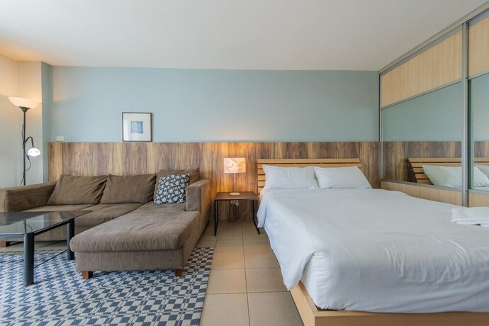 Imagen de la habitación del Hotel Sathorn Terrace Apartment. Foto 19