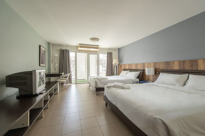 Imagen de la habitación del Hotel Sathorn Terrace Apartment. Foto 25