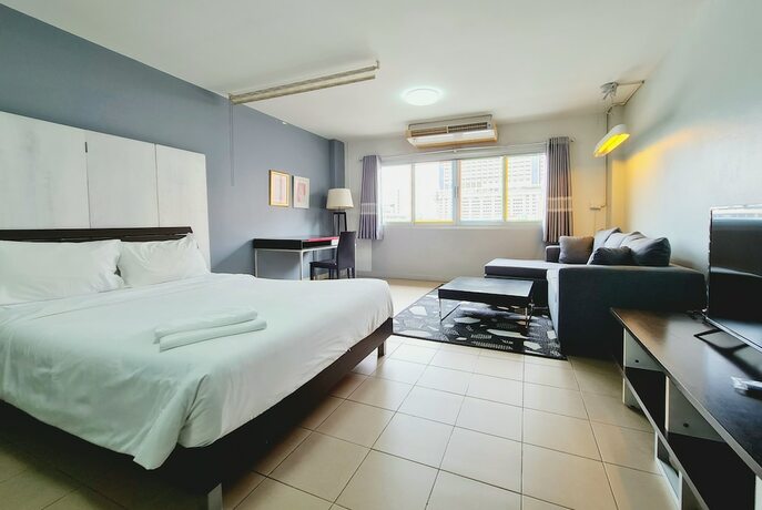 Imagen de la habitación del Hotel Sathorn Terrace Apartment. Foto 30