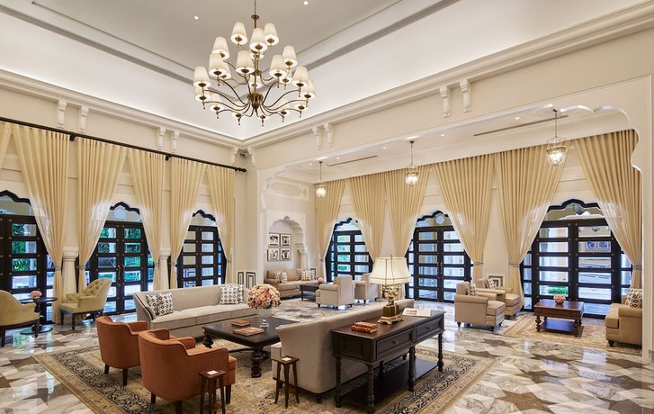 Imagen de los interiores del Hotel Sawai Man Mahal, Jaipur. Foto 18