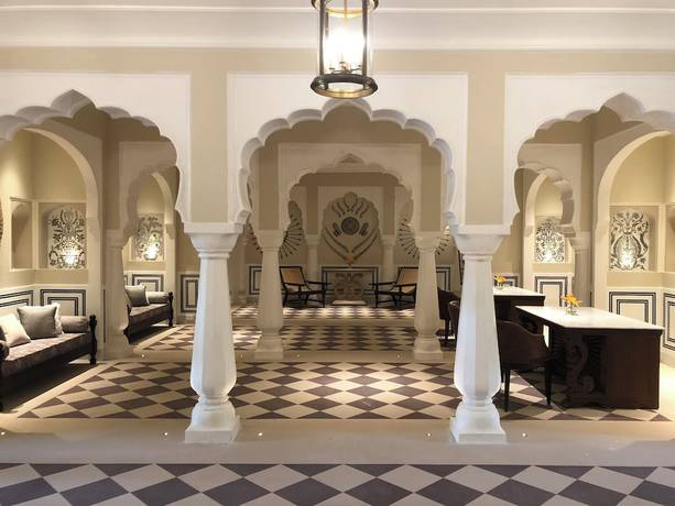 Imagen de los interiores del Hotel Sawai Man Mahal, Jaipur. Foto 19