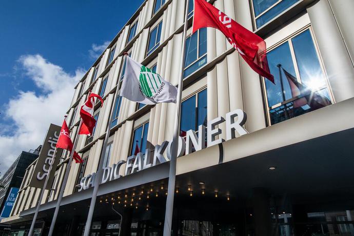 Imagen de los exteriores del Hotel Scandic Falkoner. Foto 9