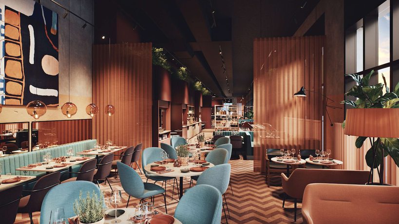 Imagen del bar/restaurante del Hotel Scandic München Macherei. Foto 2