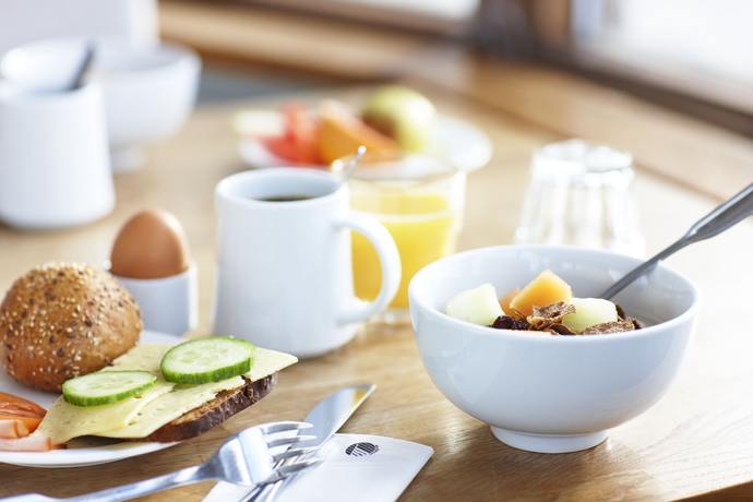 Imagen del bar/restaurante del Hotel Scandic Wroclaw. Foto 2