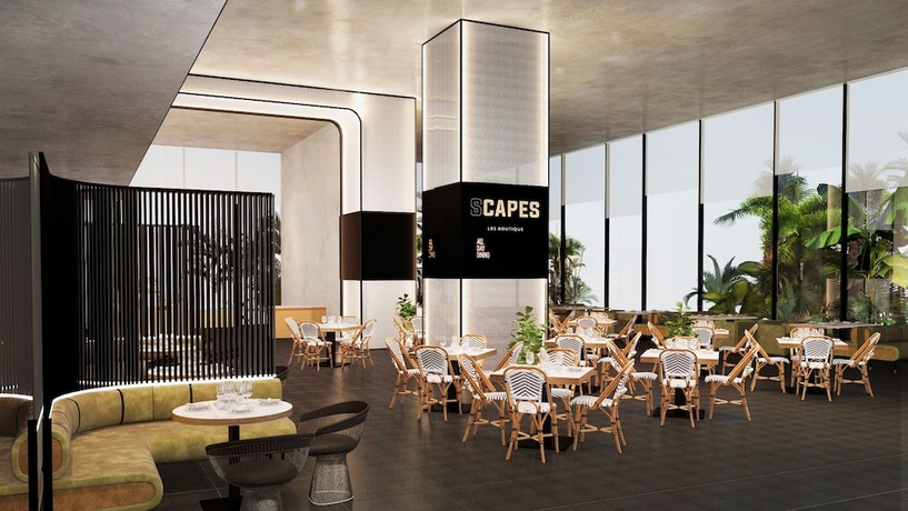 Imagen del bar/restaurante del Hotel Scapes. Foto 2