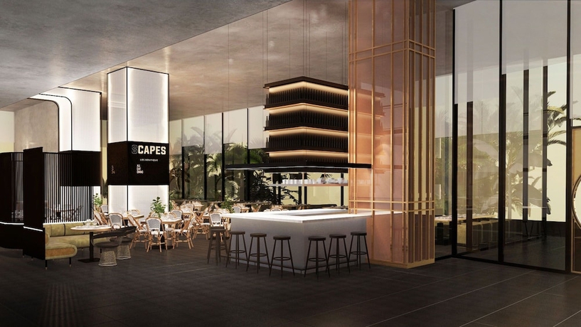 Imagen del bar/restaurante del Hotel Scapes. Foto 4