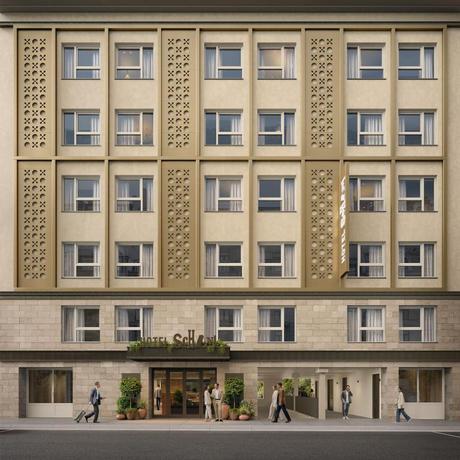 Imagen de los exteriores del Hotel Schani City. Foto 8
