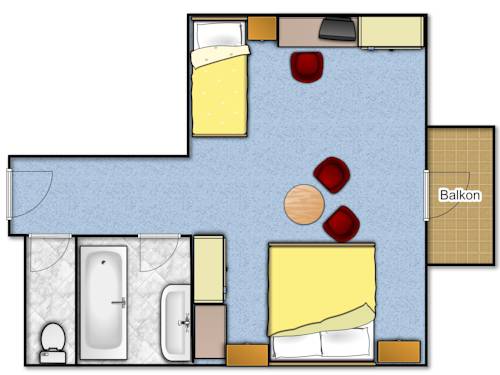 Imagen de la habitación del Hotel Schattauer. Foto 16