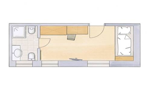 Imagen de la habitación del Hotel Scherer, Valdaora. Foto 7