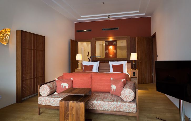 Imagen de la habitación del Hotel Schloss Elmau. Foto 13