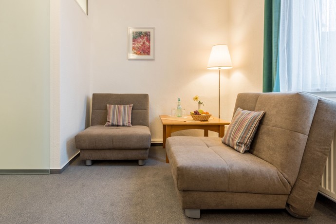 Imagen de la habitación del Hotel Sch&ouml;ne Aussicht, Schleusingen. Foto 11