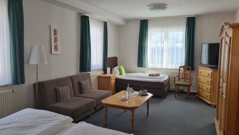 Imagen de la habitación del Hotel Sch&ouml;ne Aussicht, Schleusingen. Foto 16