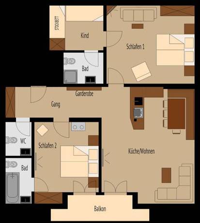 Imagen de la habitación del Hotel Schrannenhof. Foto 3