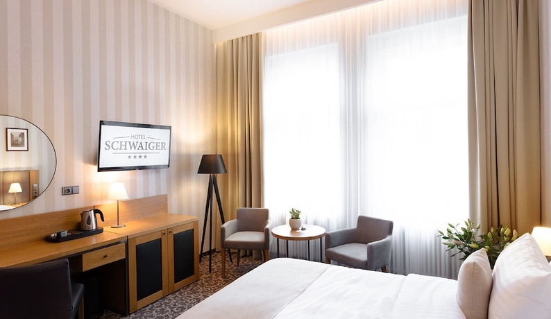 Imagen de la habitación del Hotel Schwaiger, Praga. Foto 13