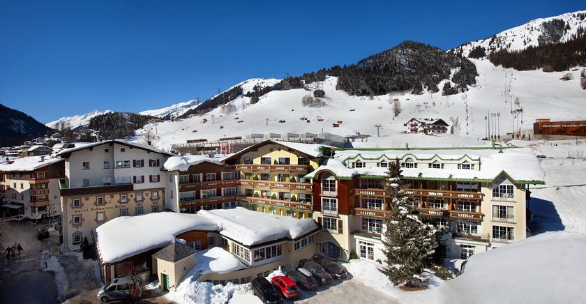 Imagen de los exteriores del Hotel Schwarzer Adler, Sankt Anton Am Arlberg. Foto 10