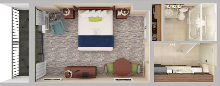 Imagen de la habitación del Hotel Sea Crest Oceanfront Resort. Foto 11
