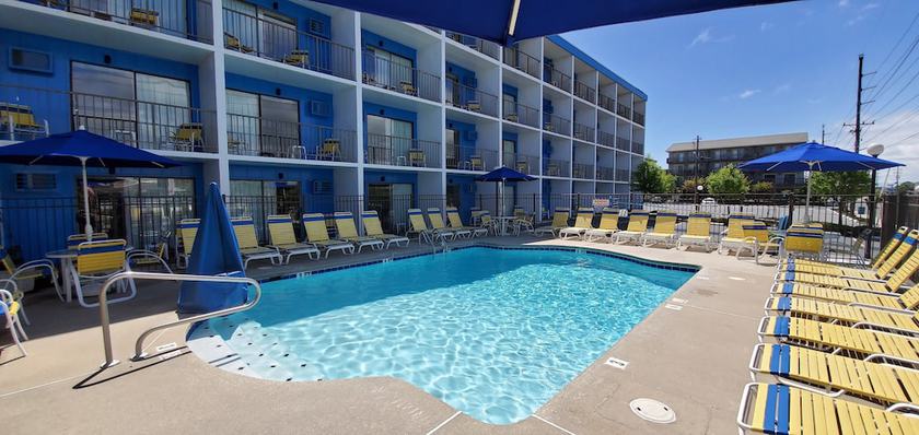 Imagen de la piscina del Hotel Sea Hawk Motel, Ocean City. Foto 18