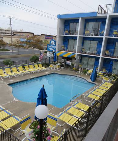 Imagen de la piscina del Hotel Sea Hawk Motel, Ocean City. Foto 20