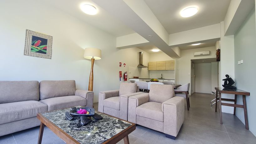 Imagen de la habitación del Hotel Seafront Apartment Coral Coast. Foto 2